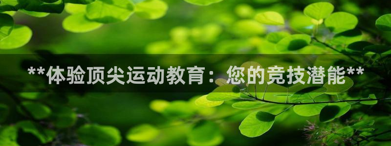极悦平台官网登录网址查询：**体验顶尖运动教育：您的