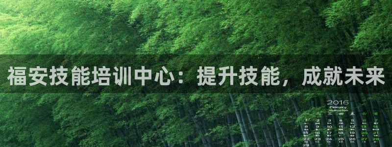 极悦平台app安全吗是真的吗：福安技能培训中心：提升