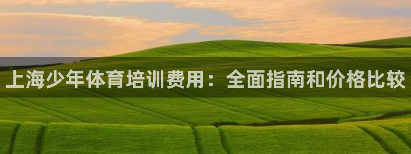 极悦平台官方网站是什么：上海少年体育培训费用：全面指