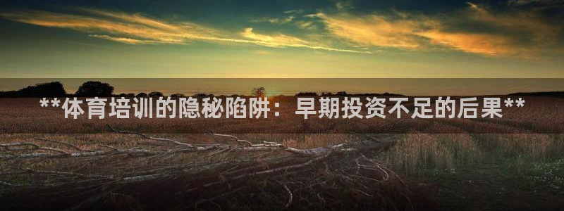 极悦平台官方网站下载安装：**体育培训的隐秘陷阱：早