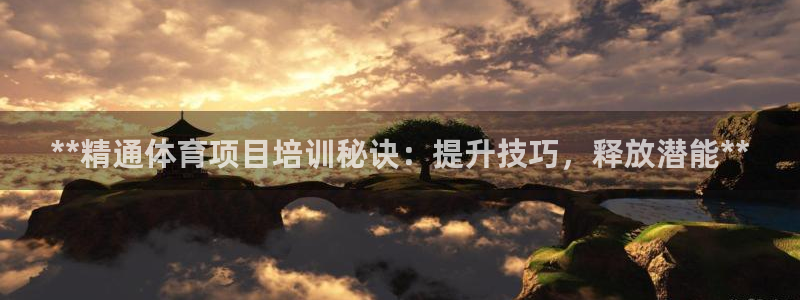 极悦平台官网下载中心app：**精通体育项目培训秘诀