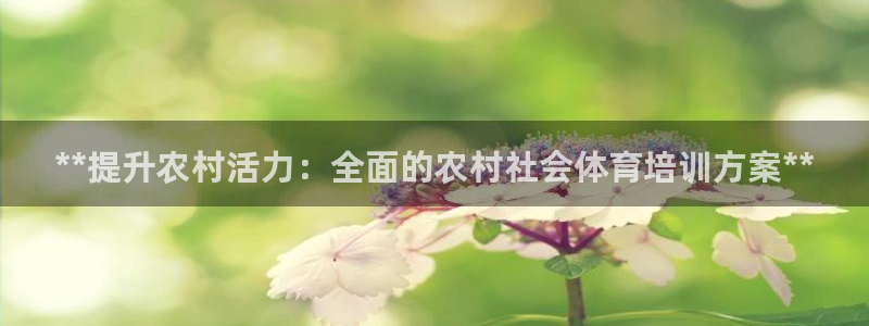 极悦平台官方网站首页下载：**提升农村活力：全面的农