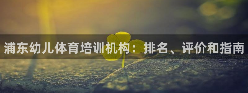 极悦官网旗舰店电话：浦东幼儿体育培训机构：排名、评价