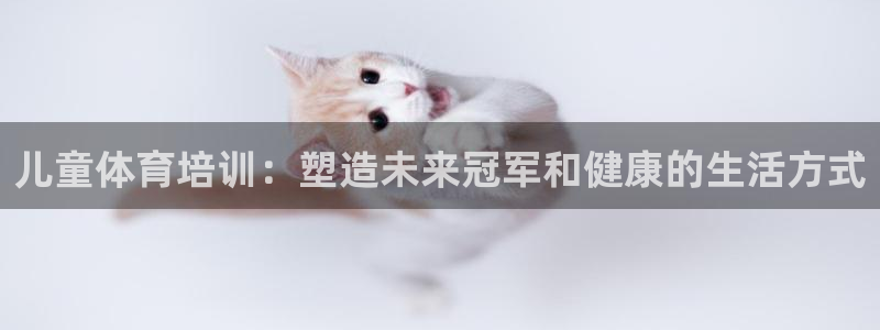 极悦平台app二维码怎么弄出来：儿童体育培训：塑造未